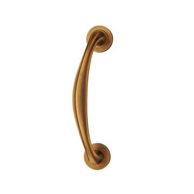 China Wholesale Hot Sale Modern Design Retro Classical Bow Main Door Zinc Alloy Pull Handles for sale