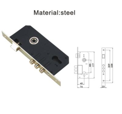 China Wide Application 8545 Zinc / Stainless Steel Brass Lock Body for sale