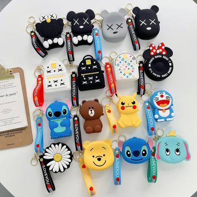 China Custom Mini Silicone Coin Keeper Purse Fashion Cartoon Women Wallet Women Wholesale Cute Animal Handbags Ladies Kids Bags for sale