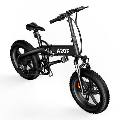 China Aluminum Alloy Cross-country Design 500W Motorpower Foldable Mountain Electric Bicycle With Strong Rise Packing for sale