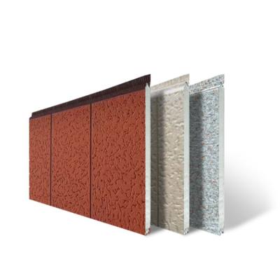 China Hot Selling Modern Polyurethane Metal Exterior Wall PU Sandwich Panels For Warehouse for sale