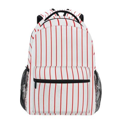 China Sublimation Waterproof Wholesale Baseball Outdoor Sports Boy Casual Travel Bags Designer Backpacks For Men for sale