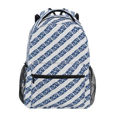 China New Design Polyester Teens Laptop Backpacks Student Men Women Custom School University Waterproof Bags for sale