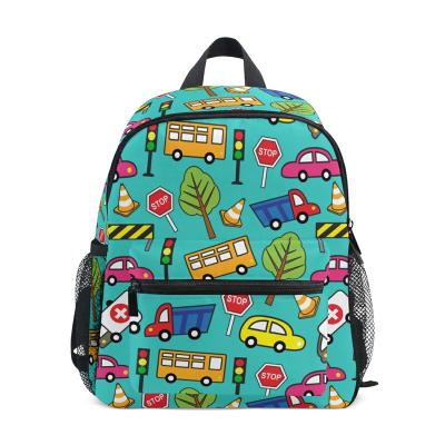 China Primary Other 600D Children's Cartoon Backpack Multicolor Waterproof School Bags For Kids Backpacks for sale