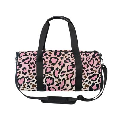 China Wholesale Fashion Spend Custom DA Night Bag Pink Duffel Bags Gym Bag For Women for sale