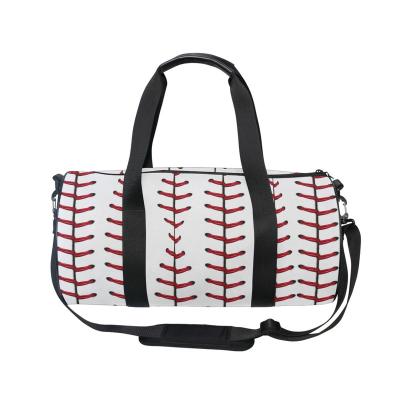 China Waterproof Durable Design Mens Baseball Weekender Spend Custom Overnight Bag Duffle Travel Bags for sale