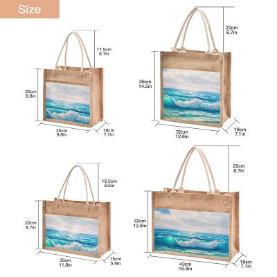 China 100% 2022 New Eco-Friendly Style Shoulder Tote Casual Beach Straw Tote Bag Lightweight Handbags Beach Bags for sale