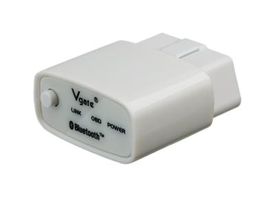 China Herramienta de diagnóstico auto blanca del analizador de Vgate iCar1 Bluetooth ELM327 OBD2 para el IOS en venta