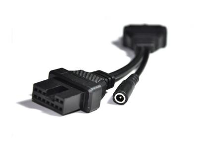 China Mitsubishi 12 Pin bis 16 Buchsen-Kabel 0.2KG Pin OBD 2 zu verkaufen