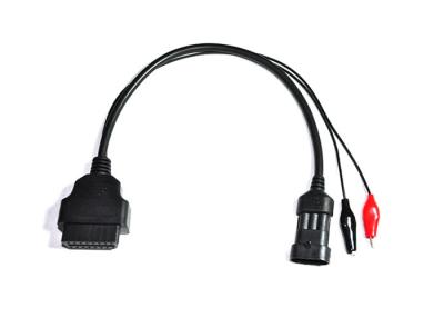 China Fiat 3 Pin-Alpha Lancia zu 16 Pin OBD Auto-dem Verbindungsstück zu des Adapter-OBD2 zu verkaufen