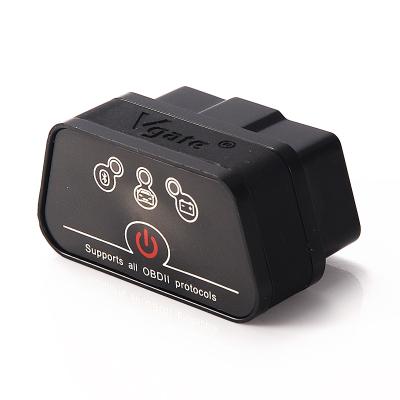 中国 Vgate OBD2 の走査器 Icar2 ブルートゥース 黒い診断インターフェイス OBD 自動車の走査器 販売のため