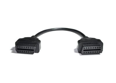 China Weibliches Kabel des Fahrzeug-16pin für OBD2 Schwarz-Verbindungsstücke des Adapter-J2534 zu verkaufen