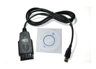 China Plastic VGA Com KKL Cable VAG  Diagnostic Tool Ft232 Chip For VW Audi Black for sale