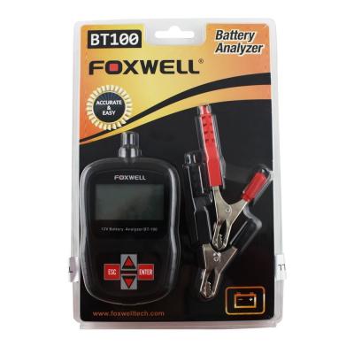 China As ferramentas eléctricas automotivos, verificador da bateria de Foxwell BT-100 BT100 detectam a bateria má da pilha à venda