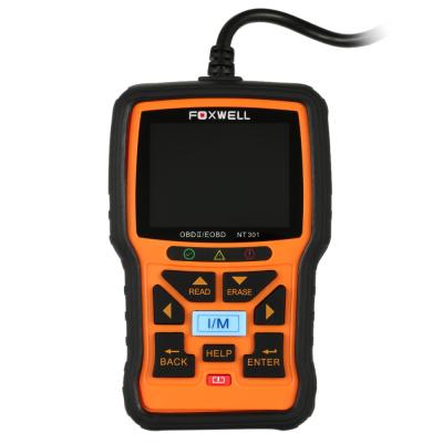 China Sistema múltiplo da ferramenta da varredura diagnóstica de leitor de código do carro de FOXWELL NT301 OBD à venda