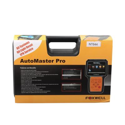 중국 기름 리셋 공구 Foxwell NT644 AutoMaster 직업적인 모든 가득 차있는 체계 EPB를 만듭니다 판매용