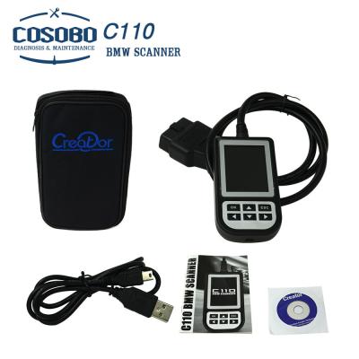 中国 黒い創作者 C110 BMW の診察道具 OBD2 コード読者の走査器 販売のため