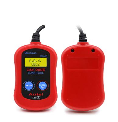 China Autel MaxiScan MS300 Scanner CAN/OBDII Scan tool OBD2 EOBD  Diagnostic Tool Works with 1996 and newer cars for sale