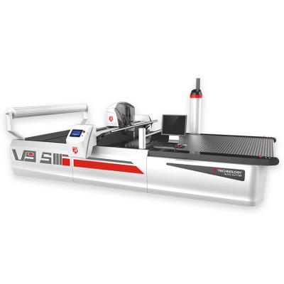 China Garment Shops YYC 2022 High Quality Premium Industrial Automatic Cloth Apparel Cutter Cutting Machine For PVC for sale