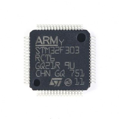 China - New original integrated circuits new original LQFP64 MCU STM32F303RCT6 of electronic components for sale