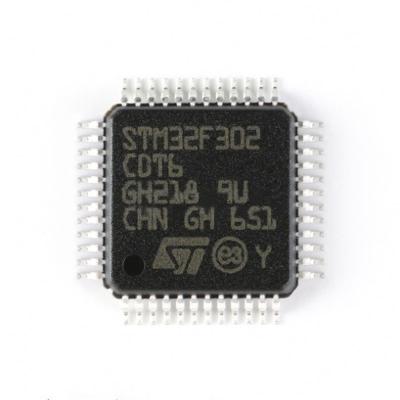 China - New original integrated circuits new original LQFP48 MCU STM32F302CBT6 of electronic components for sale