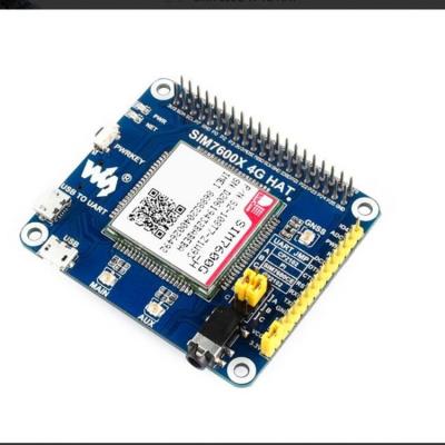 China Global Connect SIM7600 G-H Raspberry Pi 4G Expansion Board Connect is compatible with 3G/2G with GNSS Positioning for sale