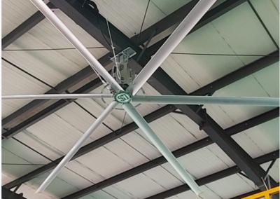 China Geared Motor Industrial Large Ceiling Fan Suitable For Logistics Transfer Yards for sale