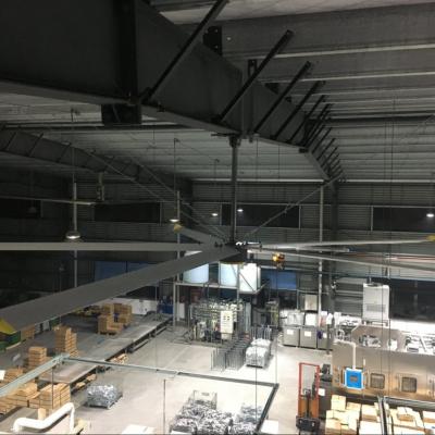 China Dauermagnetmotor 18FT 5.5M Große industrielle Deckenventilatoren zu verkaufen