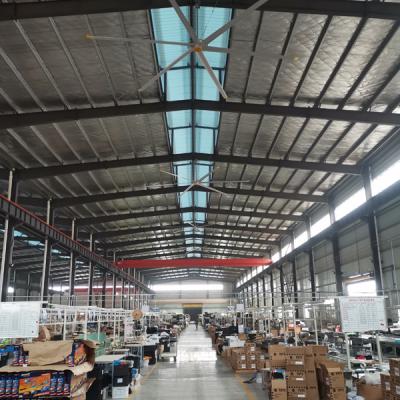 China 0.40KW de Grote HVLS Ventilators van het hoge snelheids Hoge Volume voor Gymnastiekwandelgalerij Te koop