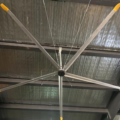 China Casa 3.6m 12FT Industrial HVLS grande ventilador de teto 8-Blade Super volume ventilador de arrefecimento de ar à venda