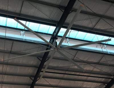 Cina Ventilazione di scarico ventilatore HVLS con 6 lame di lega di alluminio in vendita