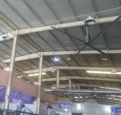 China 6.7M industrielle Ventilatoren des 263 Zoll-Auspuff-große Lager-HVLS zu verkaufen