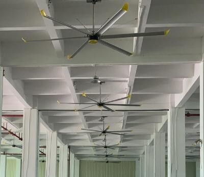 China 7.3M 24FT landwirtschaftliche riesige industrielle Ventilatoren Luftabsaugungs-HVLS zu verkaufen