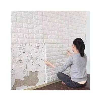 China Modern Professional Custom Made Quality Wallpaper Brick 2.5mm Stylish Interior 3D Wall Stickers For Sale for sale