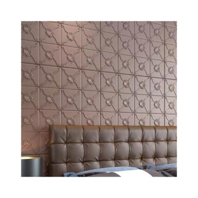 China Factory direct supply cheap prices custom modern wallpaper panel 3D interior wall stickers for sale for sale