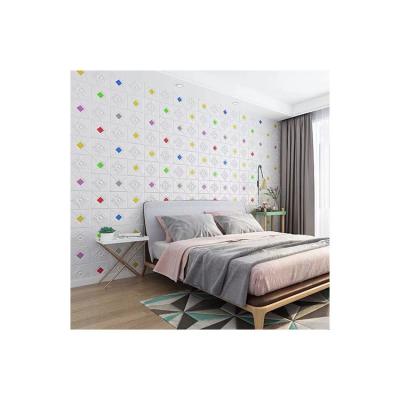 China Modern Professional Viennese Style 3D Flower PVC Wall Sticker for sale