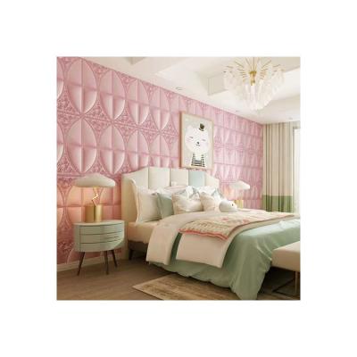 China Modern Hot Selling 3D Home Decor OU Flower Wall Stickers For Bedroom for sale