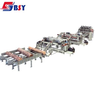 China Veneer high speed cnc wood veneer peeling machine price BSY production veneer production of plywood manufacturing for sale