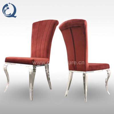 China Wholesale Cheap Convertible Steel Dining Chairs With PU for sale