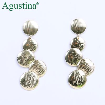 China BOHEMIA Agustina 2020 New Statement Earrings Lady Fashion Gold Bohemian Jewelry Earrings Party Drop Earrings for sale