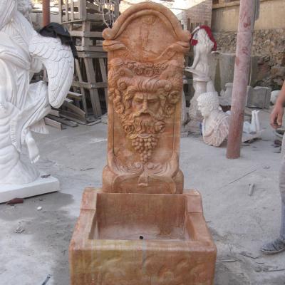 China Jet Italian Antique Lion Statue Marble Laminar Fountain Outdoor Rainbow Color for sale