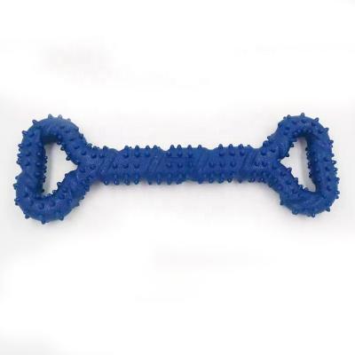 China Soft Stocked TPR Bones Durable Chew Toys Indestructible Dog Teeth Remover Pet Dog Toys Eco-Friendly Chew Toys for sale