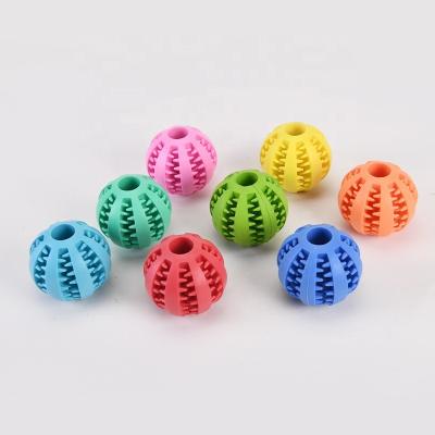 China 2023 Dog Toy Ball Pet Rubber Tooth Ball Dog Toy Dog Toy Stocked Cleaning Interactive Toy for sale