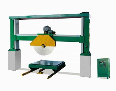 China Building Material Shops HSQ-3500 Gantry Stone Cutter Marble Granite Block Cutting Machine Edge Trimming Trimming Machine for sale