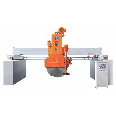 China Building Material Shops Double Blade Marble Stone Cutting Machine With Horizontal Blade Bridge Saw Cutter For Cutting Sandstone Lime Marble Machine for sale