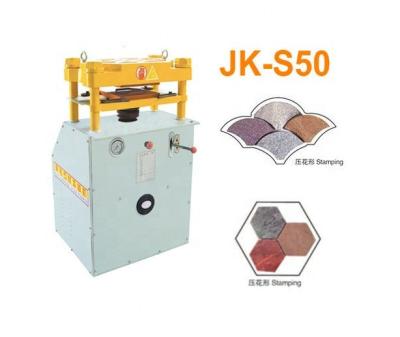 China Building Material Stores JK-S50 Stone Model Pressing Stamping Choping Molding Dividing Machine for sale