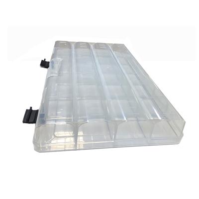 China China factory fishing selling durable bait box fly fishing pilots translucent box bait a box to preserve artificial bait for sale