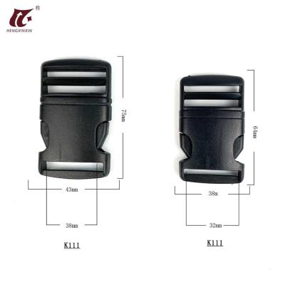 China Double eco-friendly adjustable nylon webbing side release buckles with a lot of netting for sale