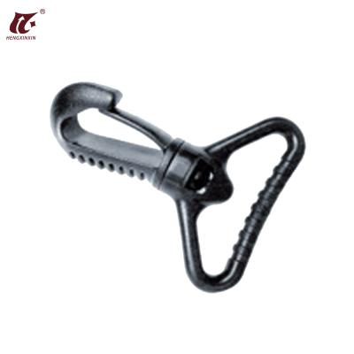 China Bags plastic hook loops for bags accessories for webbing shoulder strap hanger plastic hook for sale