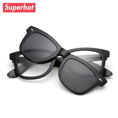 China Fashion Sunglasses Revolution Eyewear Prescription Monocle Superhot Frame and Magnetic Detachable Sunglasses 2206-2 for sale